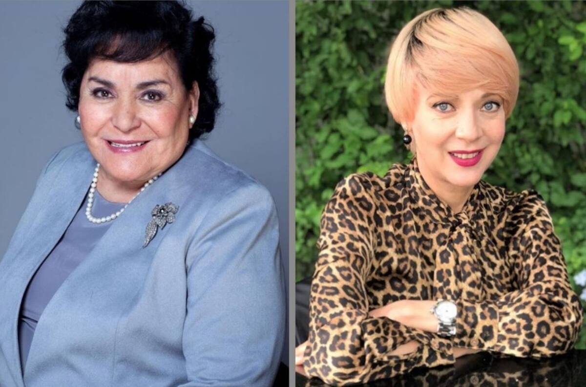 Carmen Salinas y Edith González se reencuentran en el cielo; emotiva foto cautiva las redes
