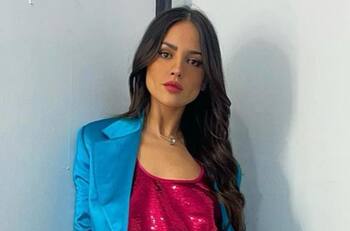 Eiza González presume nuevo look para terminar el año