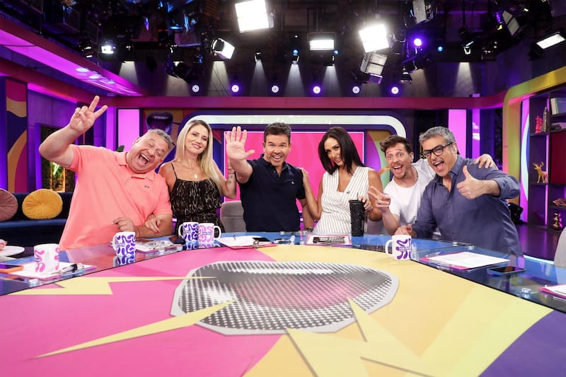 Panelistas del programa.
Foto: Canal 13