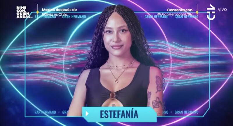 Estefanía. Foto: CHV.