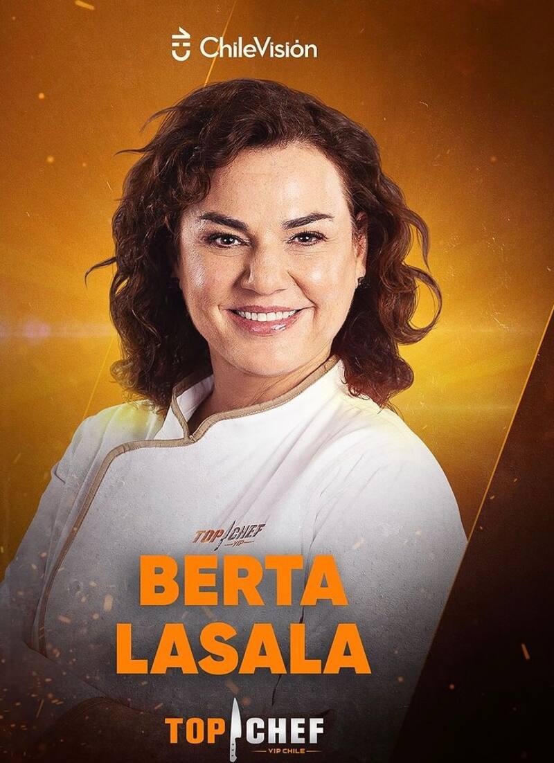 Berta Lasala es confirmada para Top Chef VIP. Foto: Instagram.