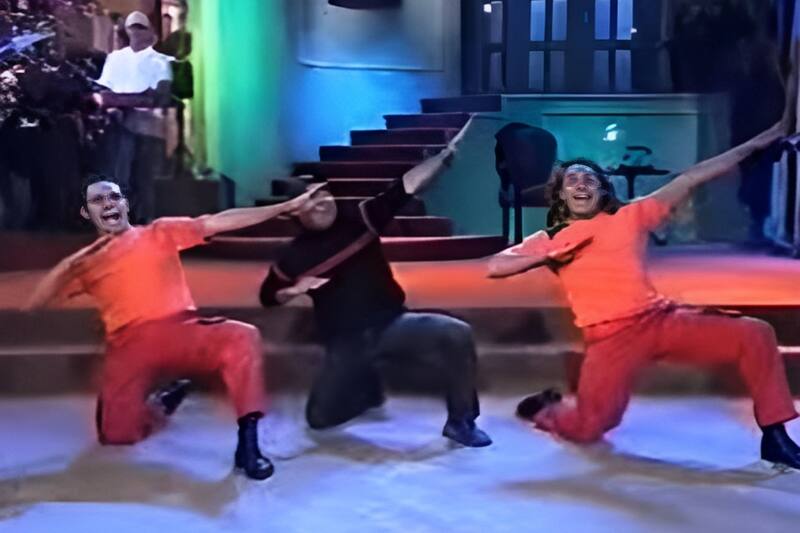 Los Mercury Los hermanos acróbatas tenían breves actuaciones en el programa "Otro Rollo" - Créditos: