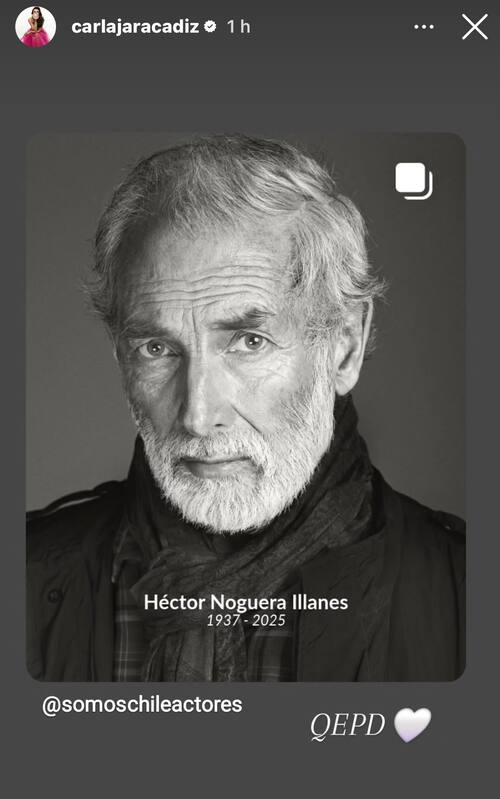 La animadora se despidió de Tito Noguera.