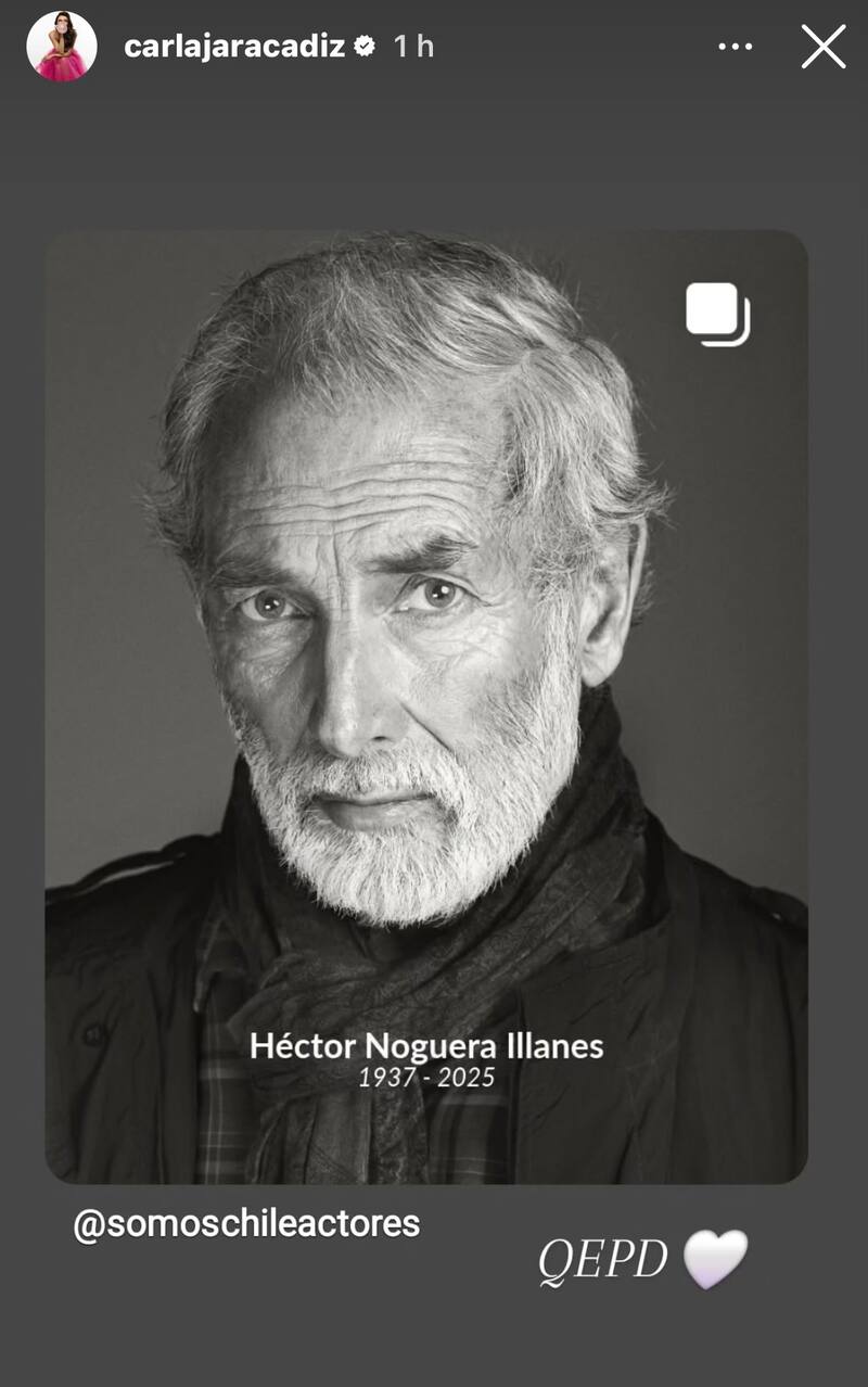 La animadora se despidió de Tito Noguera.