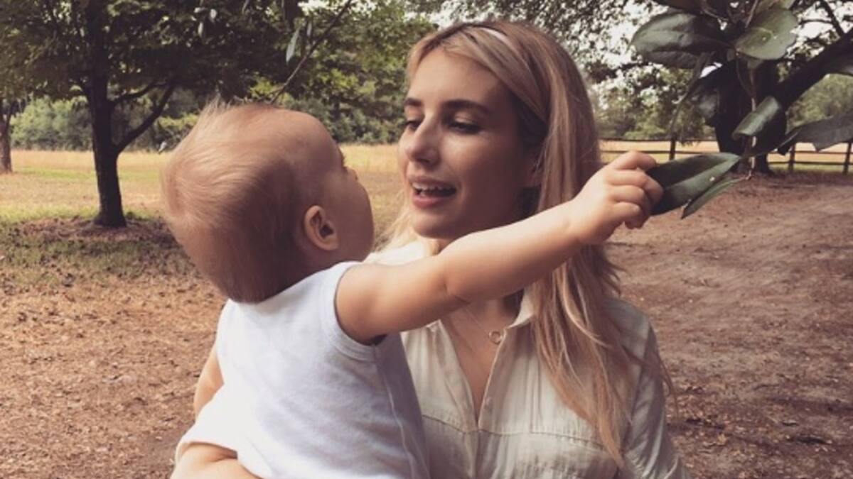 Emma Roberts critica a su mamá por haber publicado foto de la cara de su bebé sin permiso