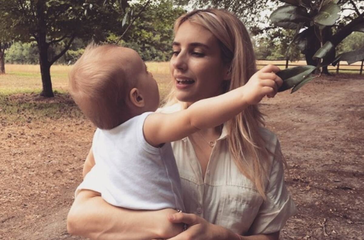 Emma Roberts critica a su mamá por haber publicado foto de la cara de su bebé sin permiso