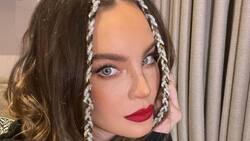 Belinda recibe regalo de ex de Christian Nodal y esta fue su reacción