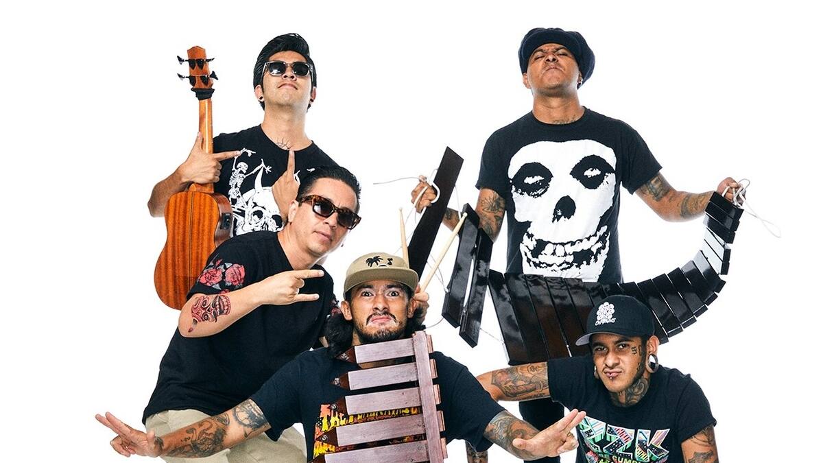 Son Rompe Pera llega al Vive Latino con su fusión de marimba , cumbia y psicodelia