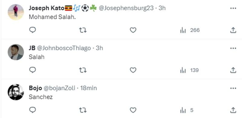 Hinchas ingleses comentan en redes sociales sobre el nivel de Alexis Sánchez, Eden Hazard y Mohamed Salah.