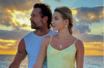 Irina Baeva y Gabriel Soto captados juntos en evento ¿por amor o por contrato?