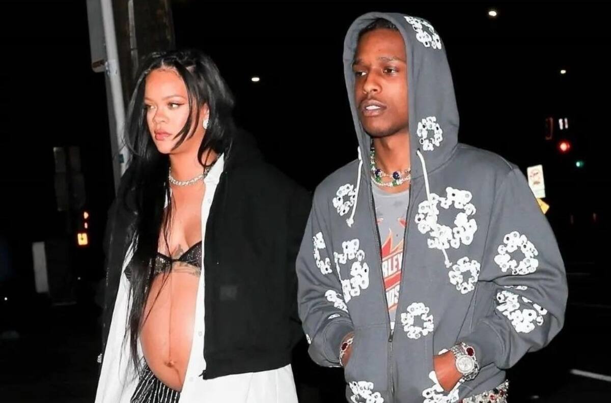 Rihanna y A$AP Rocky celebran felices su "baby shower" tras el arresto del rapero