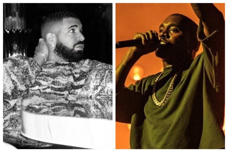 Drake vs Kanye West - Créditos: Instagram