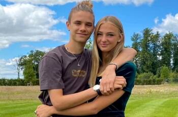 Romeo Beckham y Mia Regan terminan su noviazgo luego de tres años juntos