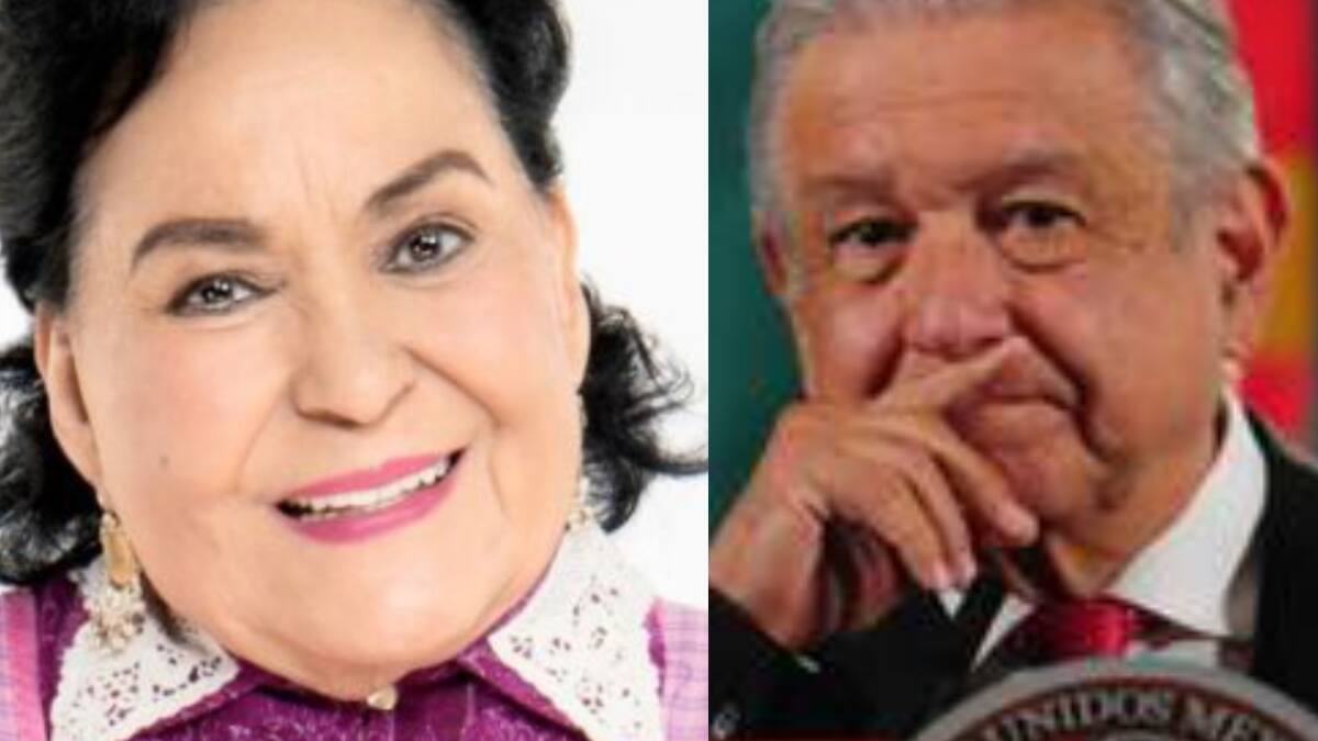 AMLO, presidente de México, recordó cariñosamente a Carmen Salinas
