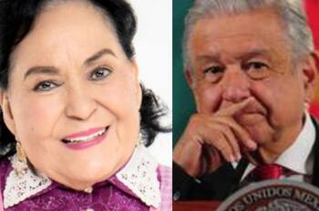 AMLO, presidente de México, recordó cariñosamente a Carmen Salinas