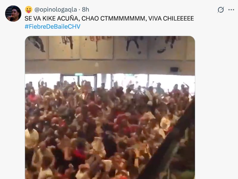 El deportista fue eliminado de Fiebre de Baile.