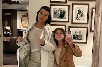 Kourtney Kardashian festejó el cumpleaños de su hija Penelope con fiesta en la piscina