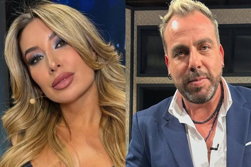 La modelo habría tenido un "remember" con el animador justo cuando oficializó con su nueva pareja.