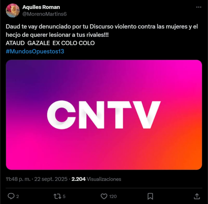 Daúd Gazale memes Mundos Opuestos.