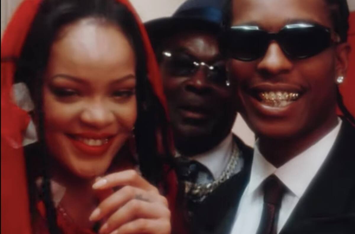 ¡Rihanna y A$AP Rocky se casaron! y todo quedó plasmado en su último video
