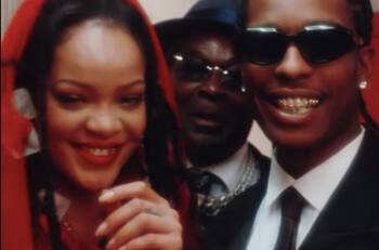 ¡Rihanna y A$AP Rocky se casaron! y todo quedó plasmado en su último video