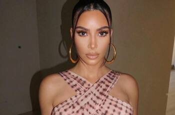 Kim Kardashian vivió momentos de angustia cuando su hijo Saint vio un aviso de su video íntimo