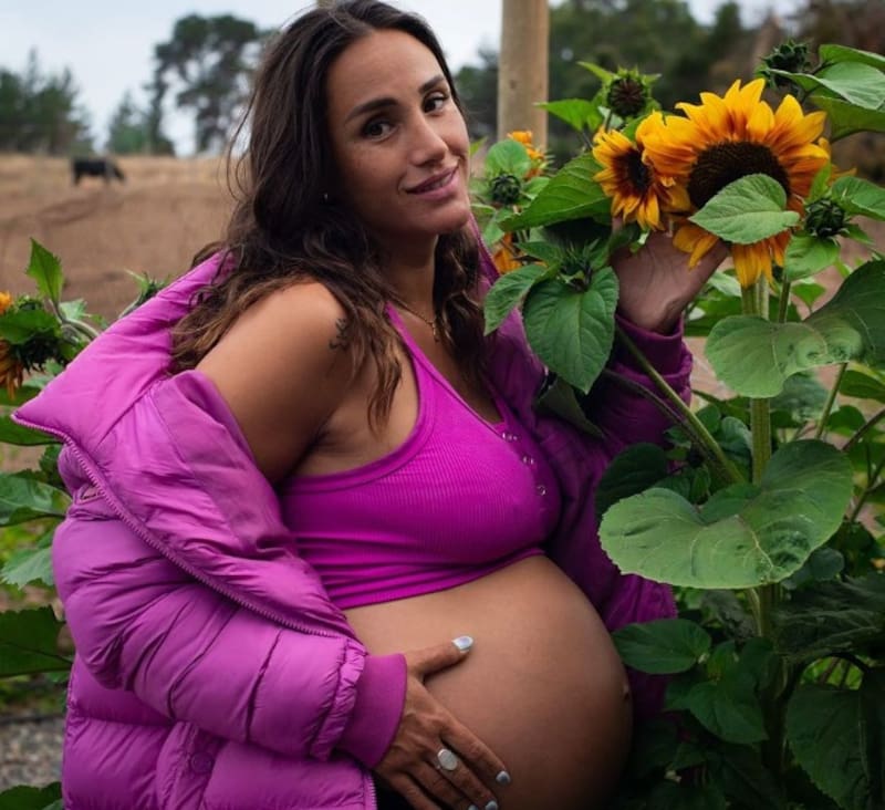 A Isidora Urrejola se le adelantó el parto. Créditos: Instagram