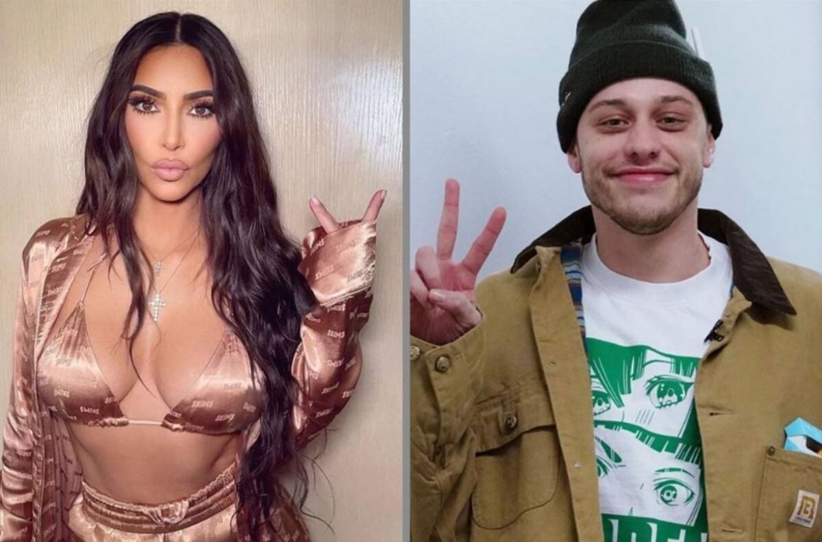 Kim Kardashian y Pete Davidson son captados en una lujosa cena junto a Jeff Bezos