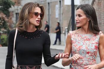 Así es la verdadera relación de la reina Rania y la reina Letizia