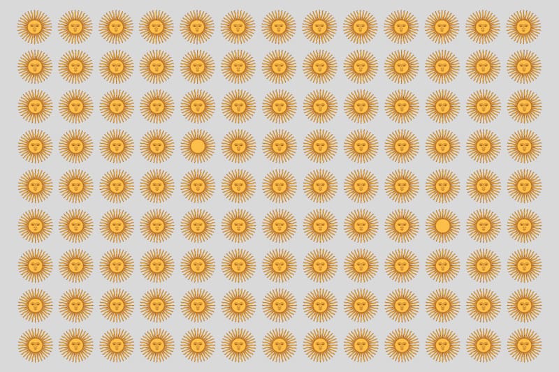 ¿Serás capaz de encontrar los soles sin rostro?