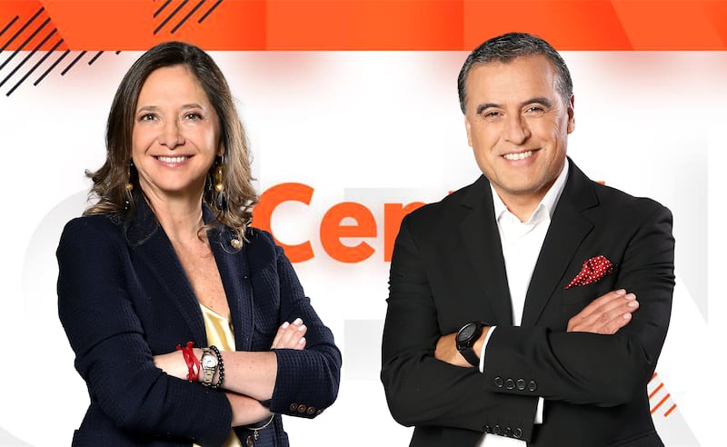 Mónica Pérez y Ramón Ulloa, la nueva dupla de las noticias de Canal 13