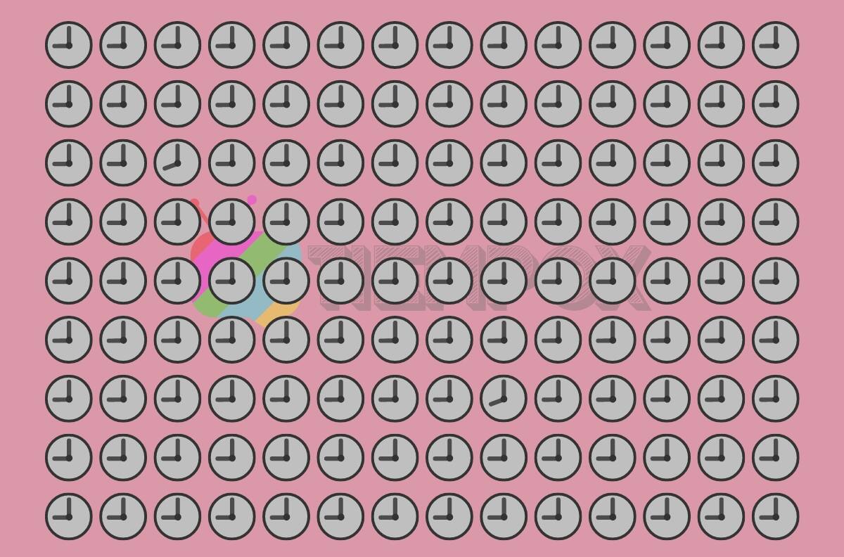 Test Visual: ¡Encuentra los dos relojes que marcan las 8:00 horas!