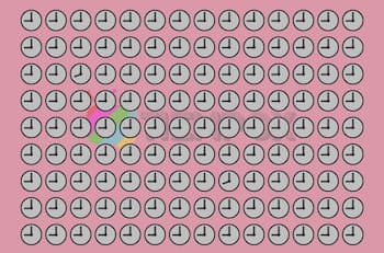 Test Visual: ¡Encuentra los dos relojes que marcan las 8:00 horas!