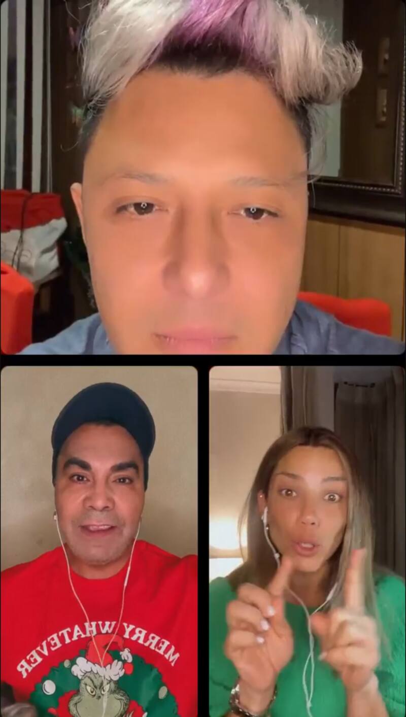 Según la periodista Paula Escobar, está unión habría sido propiciada y filtrada por el mánager de la bailarina, Suro Solar.