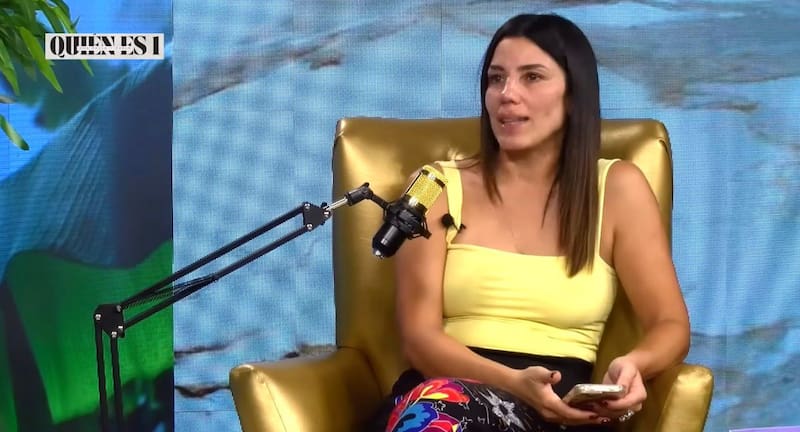 Paula Escobar habla sobre la disconformidad de la familia Dides ante romance con Sammis.
Foto: captura YouTube @podcastquienesuno