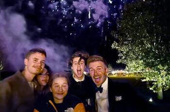Los Beckham dan la bienvenida al Año Nuevo con sentimientos encontrados