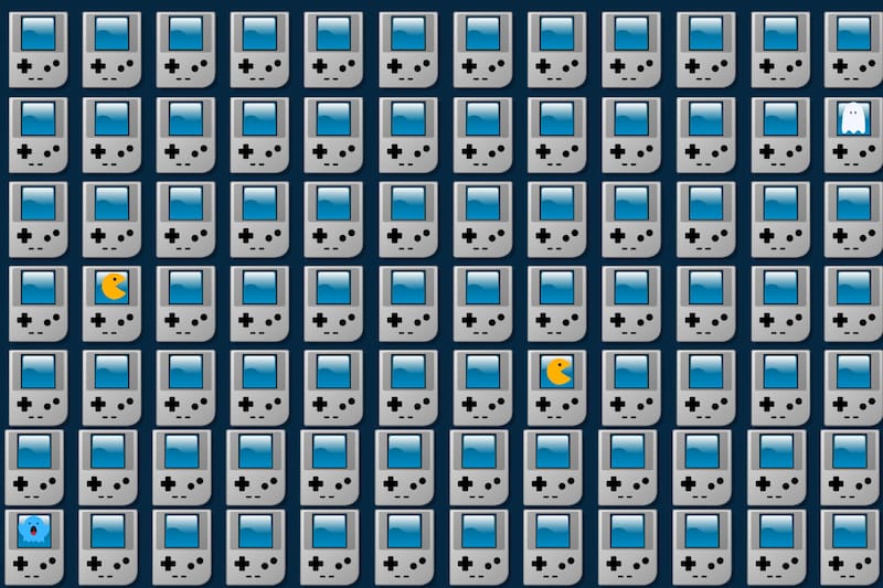 ¿Crees que puedes encontrar las consolas prendidas?