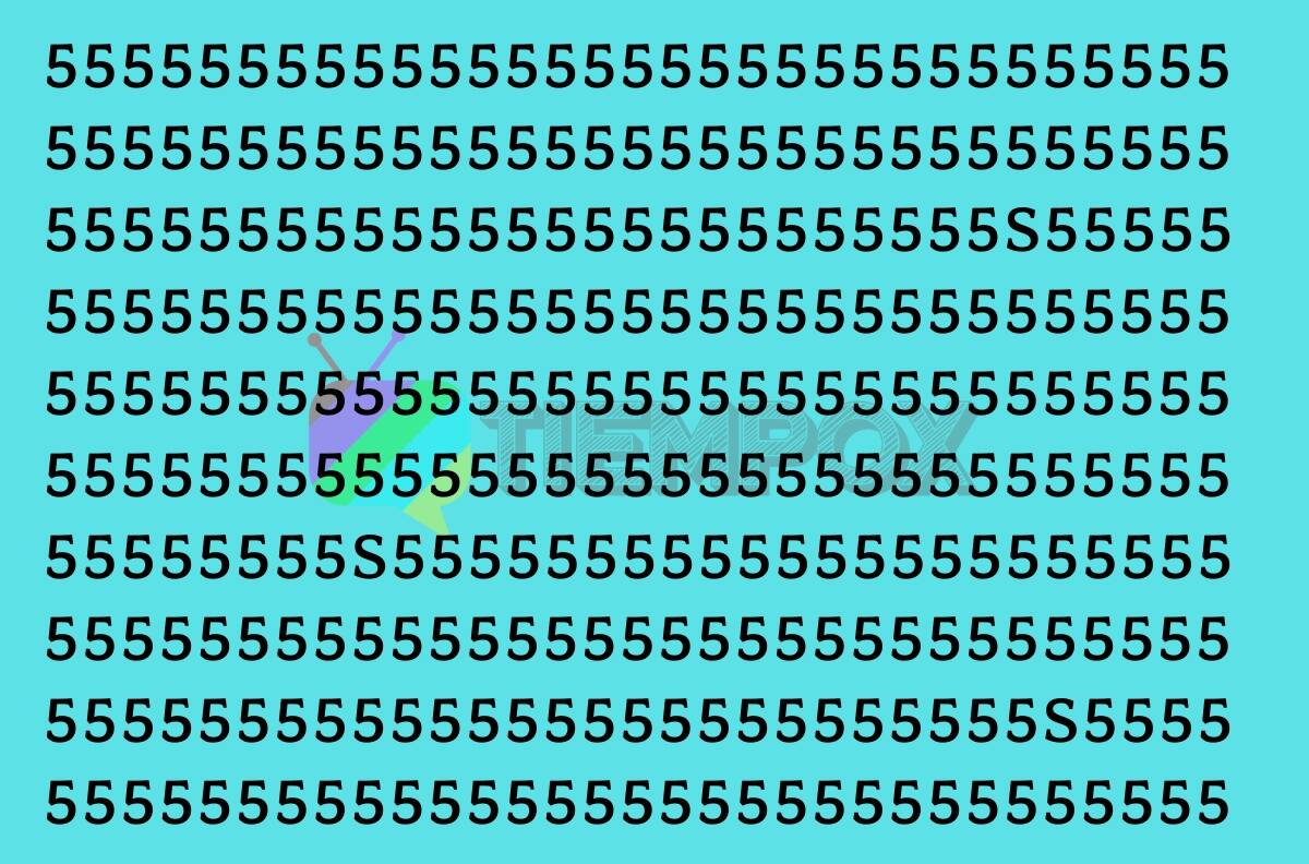 Test Visual: ¡Encuentra la S escondida en este entretenido acertijo viral!