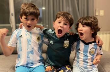 Thiago, Mateo y Ciro: ellos son los tres hijos de Lionel Messi
