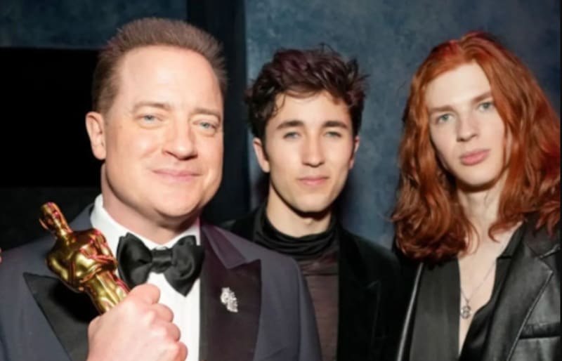 Hijos de Brendan Fraser Hijos de Brendan Fraser - Créditos: Captura de Pantalla