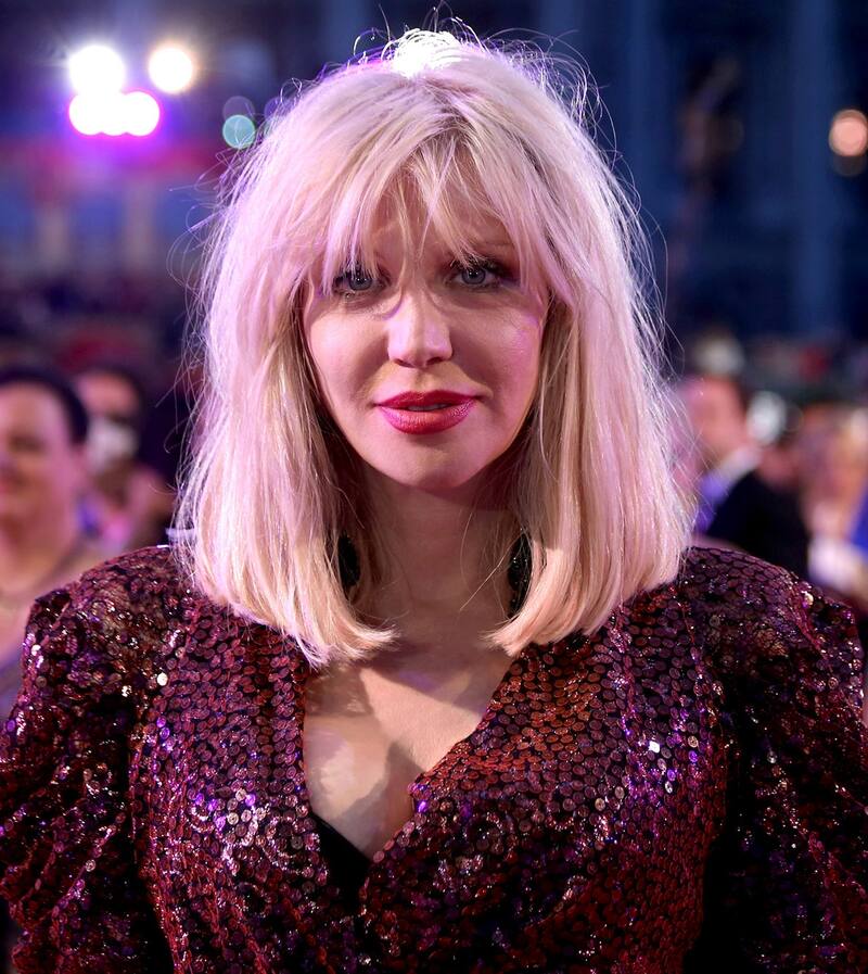 Courtney Love Está contenta con el resultado en pantalla - Créditos: Especial