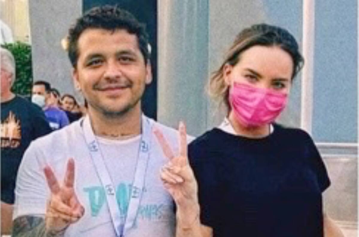 Belinda y Nodal tuvieron su primera cita en el cine para ver "Spider-Man: No Way Home"