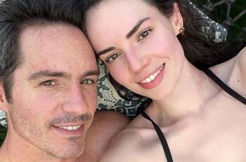 Mauricio Ochmann y Paulina Burrola derrochan amor en su primer proyecto juntos