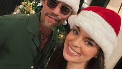 Marc Anthony y Nadia Ferreira: Así fue su primera Navidad juntos