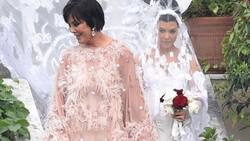 Las Kardashian y Megan Fox lucieron espectacular estilo gótico en la boda de Kravis