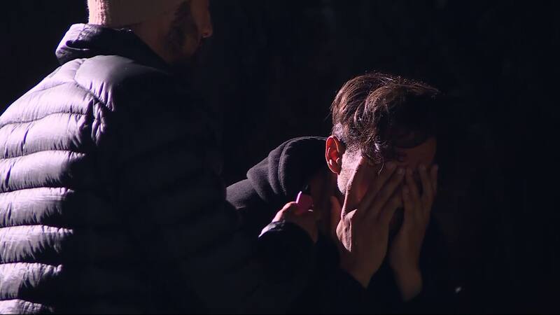 Fabio Agostini se desahoga con Jhonatan Mujica. Créditos: Canal 13