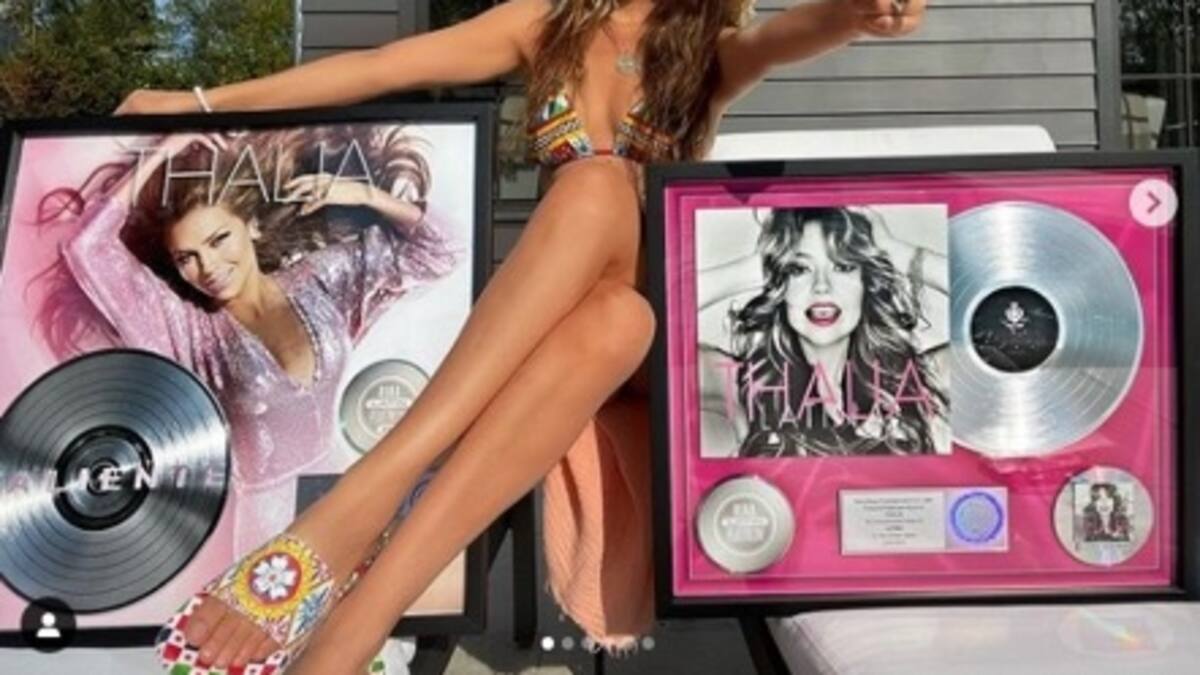 Es Thalía gran vendedora de discos