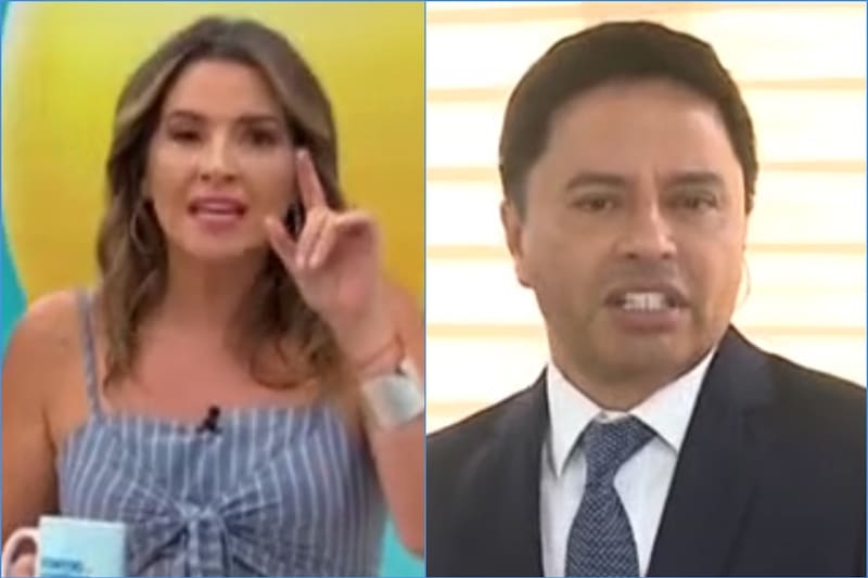 Monserrat Álvarez Protagoniza fuerte cruce con Rodolfo Carter - Créditos: CHV