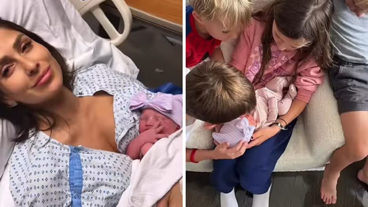 Hilaria Baldwin y Alec Baldwin dan la bienvenida a Ilaria, su séptimo hija