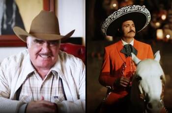 Vicente Fernández reaparece de forma emotiva en el tráiler de "El rey", su bioserie de Netflix
